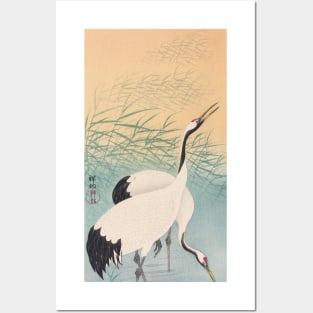 Crane by Ohara Koson Posters and Art